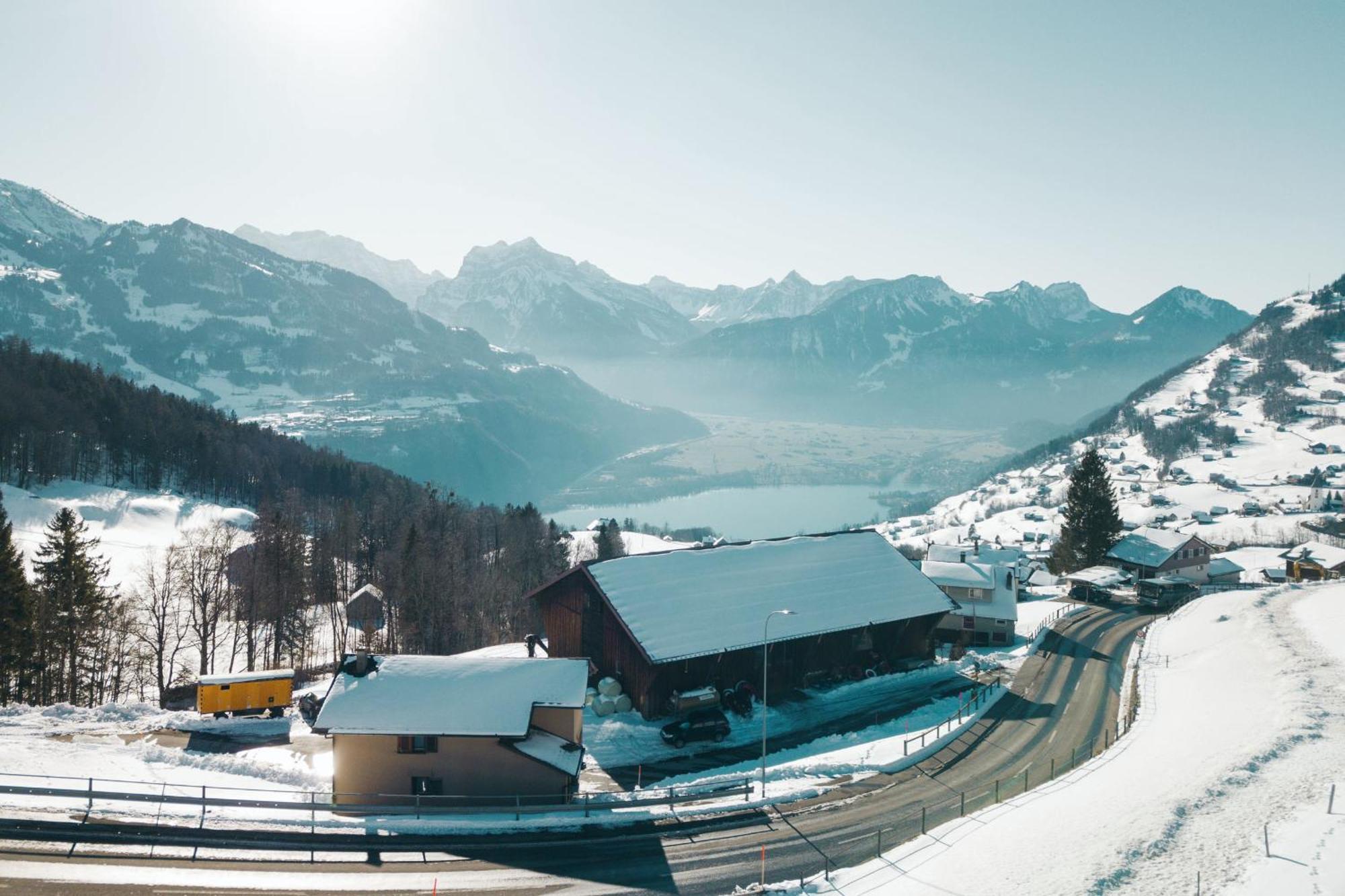 Chalet Engihalde Amden Bagian luar foto